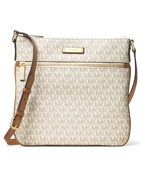 michael michael kors bedford flat crossbody .